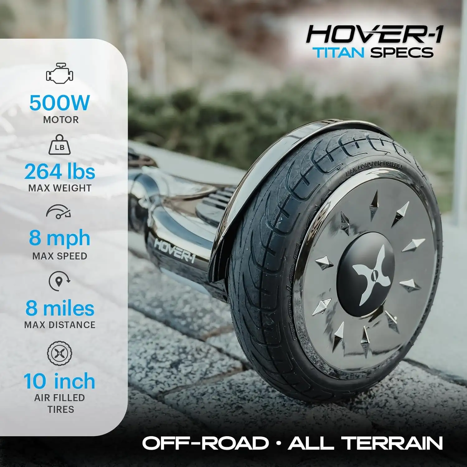 Hover-1 Titan Electric Hoverboard  8MPH Top Speed, 8 Mile Range - 716iNiqPJ0L._AC_SL1500_